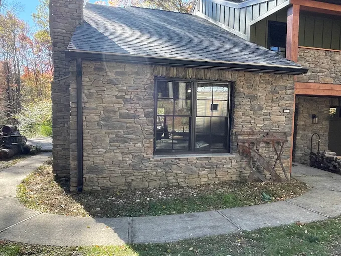 Home in Northeastern Pennsylvania with new roofing and gutters